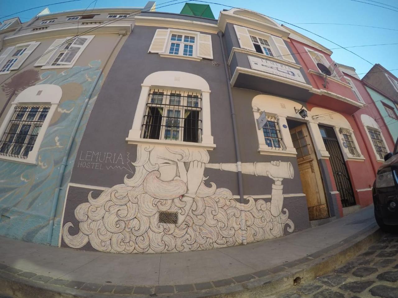 Lemuria Hostel Valparaíso Exteriér fotografie